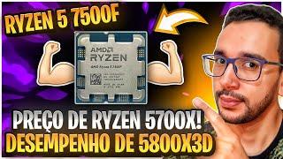 O RYZEN DDR5 MAIS BARATO ATUALMENTE RYZEN 5 7500F do AliExpress