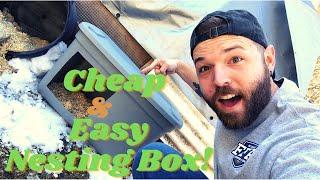 CHEAP & EASY nesting box