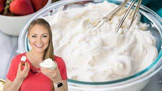 5 Minutes Away From Homemade Whipped Cream