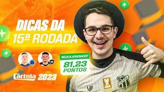 DICAS #15 RODADA  CARTOLA FC 2023  BORA MITAR