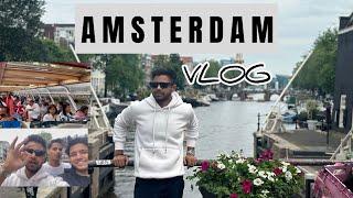 AMSTERDAM TRAVEL VLOG- visited CANAL CRUISE and DAM SQUARE  2024