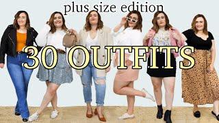 30 OUTFITS FOR WHEN YOU HAVE NOTHING TO WEAR.. plus size outfits edition 