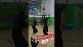 kendo waza - kote kaeshi kote #martialarts #kendo #shiai #budo #sztukiwalki #samurai #kotekaeshikote