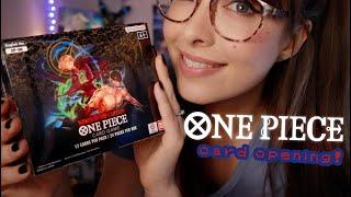 ASMR ‍️ A One Piece Card Opening to Relax You • WINGS OF THE CAPTAIN • Whispered Unboxing