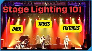 Mastering Stage Lighting Basics Truss Fixtures DMX and Power Cable Fundamentals