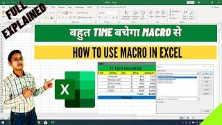 How to Use Macro in Excel  Save your time in Excel