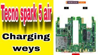 Tecno spark 5 air charging problem solution charging ways