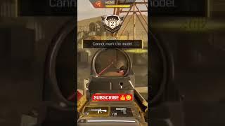 Call of duty mobile 1v4 bots #shorts