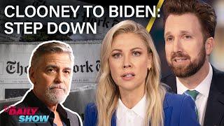 George Clooney Wants Biden To Step Down & Trump Rambles About Airports & Fentanyl  The Daily Show