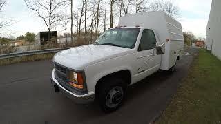 4K Review 1997 Chevrolet C3500 Utility Body Work Truck 12K Miles  Virtual Test-Drive & Walk-around