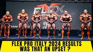 Flex Pro Italy 2024 open bodybuilding results + Was that an Upset ? Biggest Nathan ever