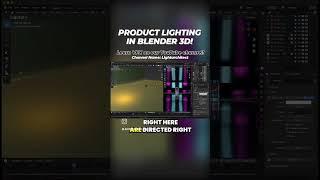 Product Lighting in Blender Pepsi Render #vfx #cgi #blender3d