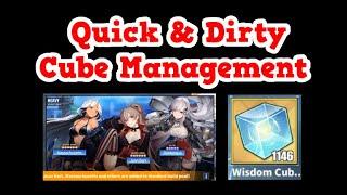 Azur Lane Quick & Dirty Cube Management