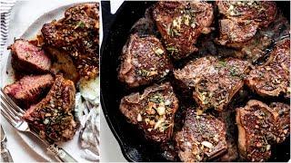 Pan Seared Lamb Chops