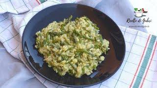 RISOTTO AGLI ASPARAGI Semplice leggero e facile- RICETTE DI GABRI