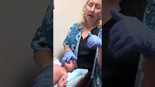 Oral massage for your baby after a tongue tie release has healed