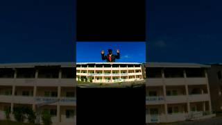 Jump Over a Building Illusion Effect#shorts