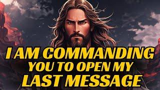 I AM COMMANDING YOU TO OPEN MY LAST MESSAGE Gods Message Today #godmessagetoday #godmessage