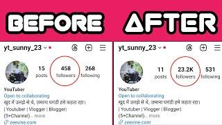 23K Followers  Instagram par follower kaise badhaye  Instagram followers kaise badhaye 2024