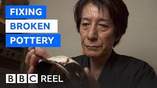 The Japanese art of fixing broken pottery - BBC REEL