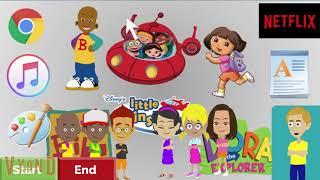 Dora Little Bill and Little Einsteins OS