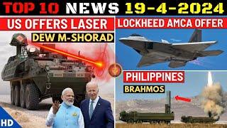 Indian Defence Updates  US Offers Laser WeaponLockheed in AMCAPhilippines Brahmos Delivered