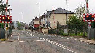 Class 442 at Totton Level Crossing Hampshire