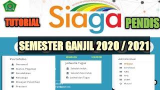 TUTORIAL SIAGA PENDIS SEMESTER GANJIL 2020 2021