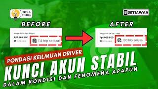 Pentingnya Pondasi Keilmuan Wawasan & Pemahaman Seorang Driver.Kondisi Akun Selalu Stabil