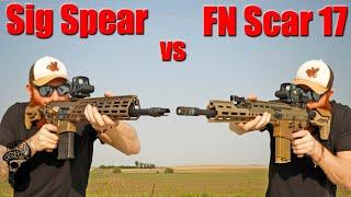 Sig MCX Spear vs FN Scar 17 Battle of the Best 308s