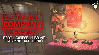 LETHAL COMPANY TOURNAMENT Feat. Corpse Husband Valkyrae and Lena