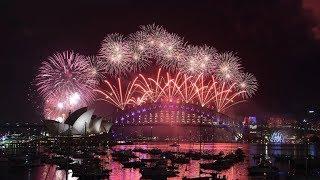 New Year Fireworks 2019 Sydney Australia