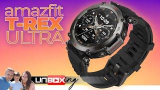 Amazfit T-REX ULTRA Unboxing with Family Pop TV