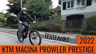 KTM Macina Prowler Prestige 2022 - Vorstellung und erste Testfahrt des E-Bikes  Tretmühle Stuttgart