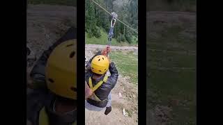 TERRIBLE ZIP LINE #short #viral #new #reels #foryou #trending #shorts #shortvideo #impossible #play