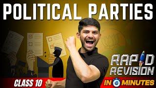 Political Parties  10 Minutes Rapid Revision  Class 10 Social science
