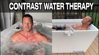 Contrast Water Therapy Hot Tub plus Cold Plunge