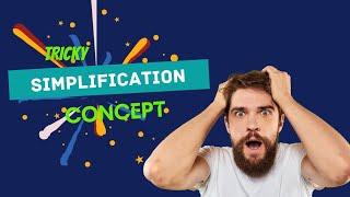 Simplification Trick l Maths Trick l Maths with Akhil