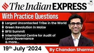 Indian Express Editorial Analysis by Chandan Sharma  19 July 2024  UPSC Current Affairs 2024