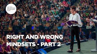 Right and Wrong Mindsets - Pt 2  Enjoying Everyday Life  Joyce Meyer