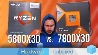 AMD Ryzen 7 7800X3D vs. 5800X3D Zen 3 or Zen 4 3D V-Cache Which Should You Buy?