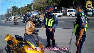 ano muna violation ko?  HPG nanghahabol