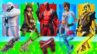 *NEU* die ZUFÄLLIGE BOSS Skin Challenge mit DEADPOOL in Fortnite Deutsch