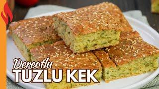 Dereotlu Peynirli Tuzlu Kek Tarifi  Nasıl Yapılır?