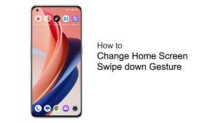 realme  Quick Tips  How to Change Home screen Swipe down Gesture