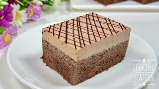 Delicious Tres Leches Chocolate Cake that melts in your mouth Simple and very tasty