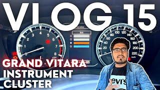 Guide to Grand Vitaras Instrument Cluster  Zeta AT with Mild Hybrid  VLOG 15