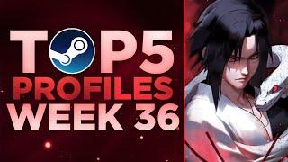 TOP 5 BEST STEAM PROFILES OF THE WEEK #36