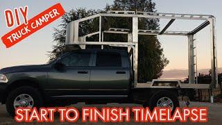 TIMELAPSE- Couple Builds DIY RV Start To Finish