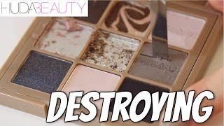 Destroying The Huda Beauty Creamy Obsessions Palette  THE MAKEUP BREAKUP